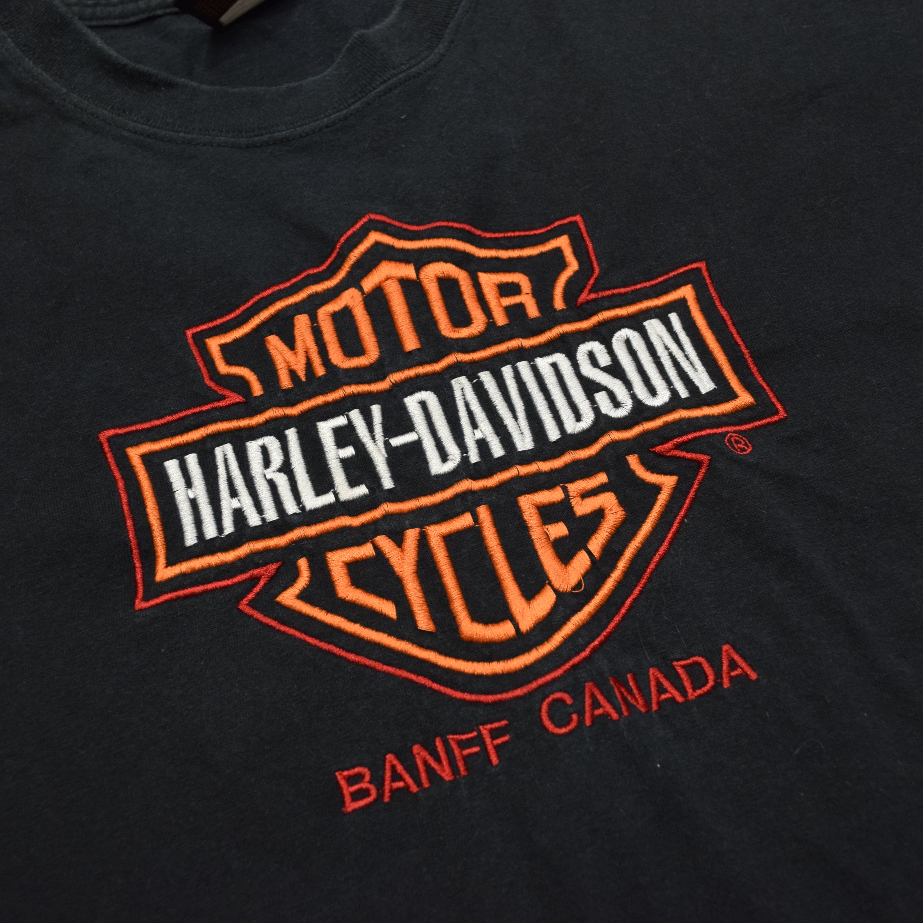 2000s Harley-Davidson Embroidered T-Shirt