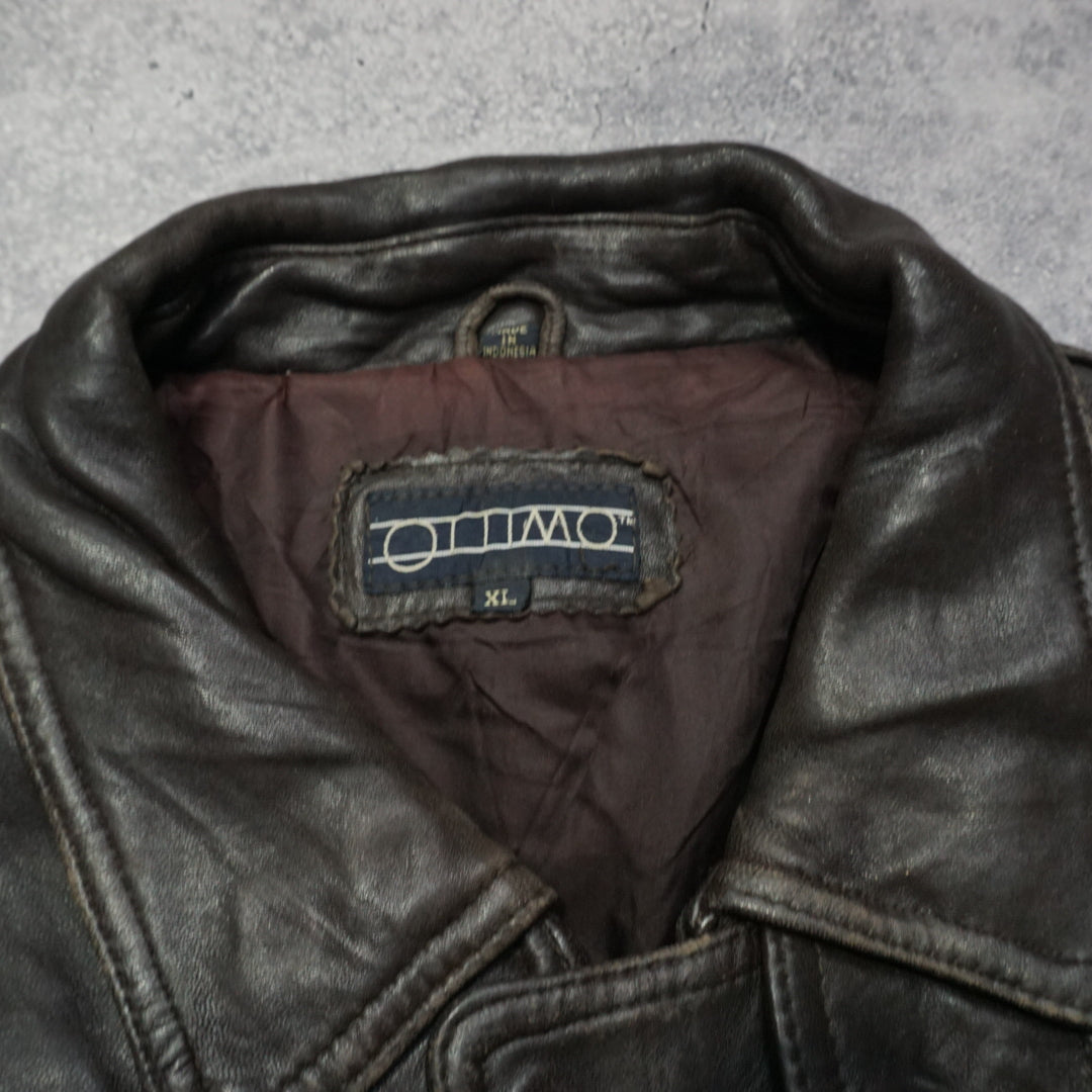 2000s Otimoo Leather Jacket