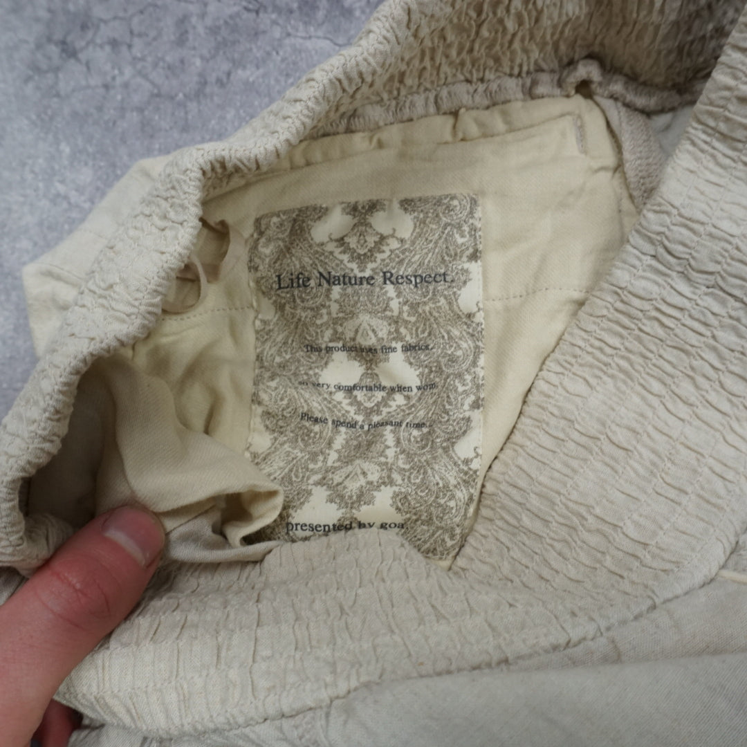 g.o.a Flared Linen Pants