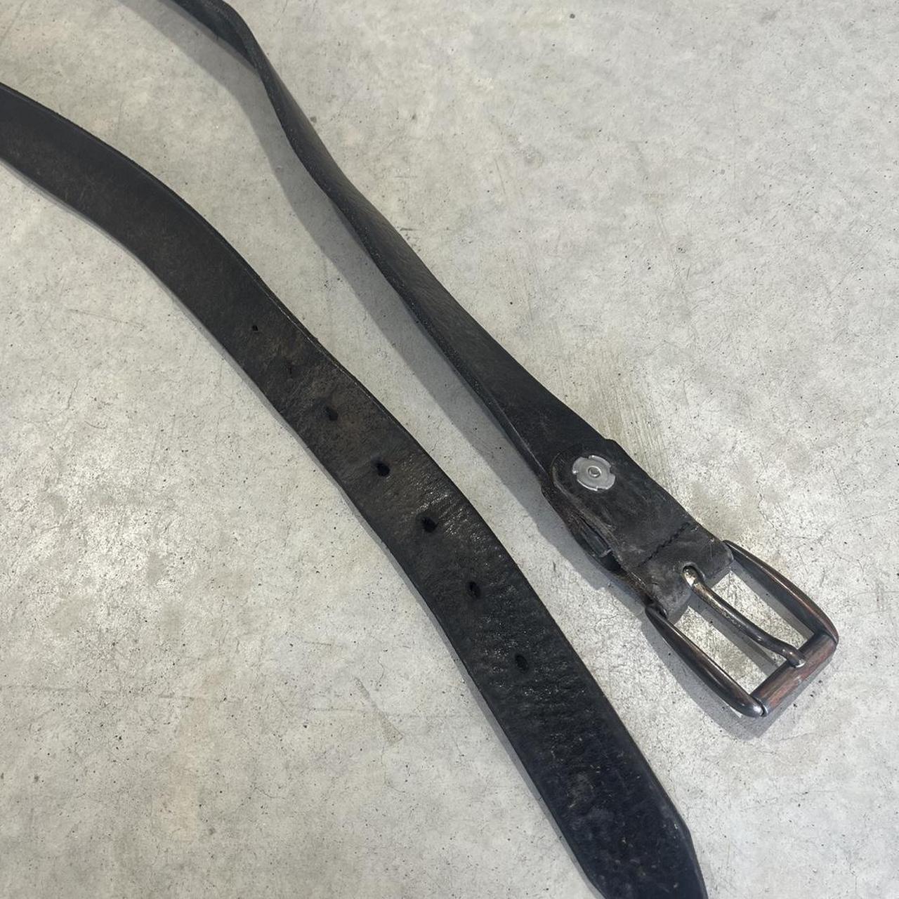 90s Real Leather Vintage 90s Retro Belt