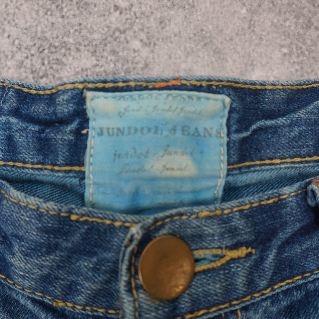 2000s Jundol Jeans Low Rise Distressed Jorts
