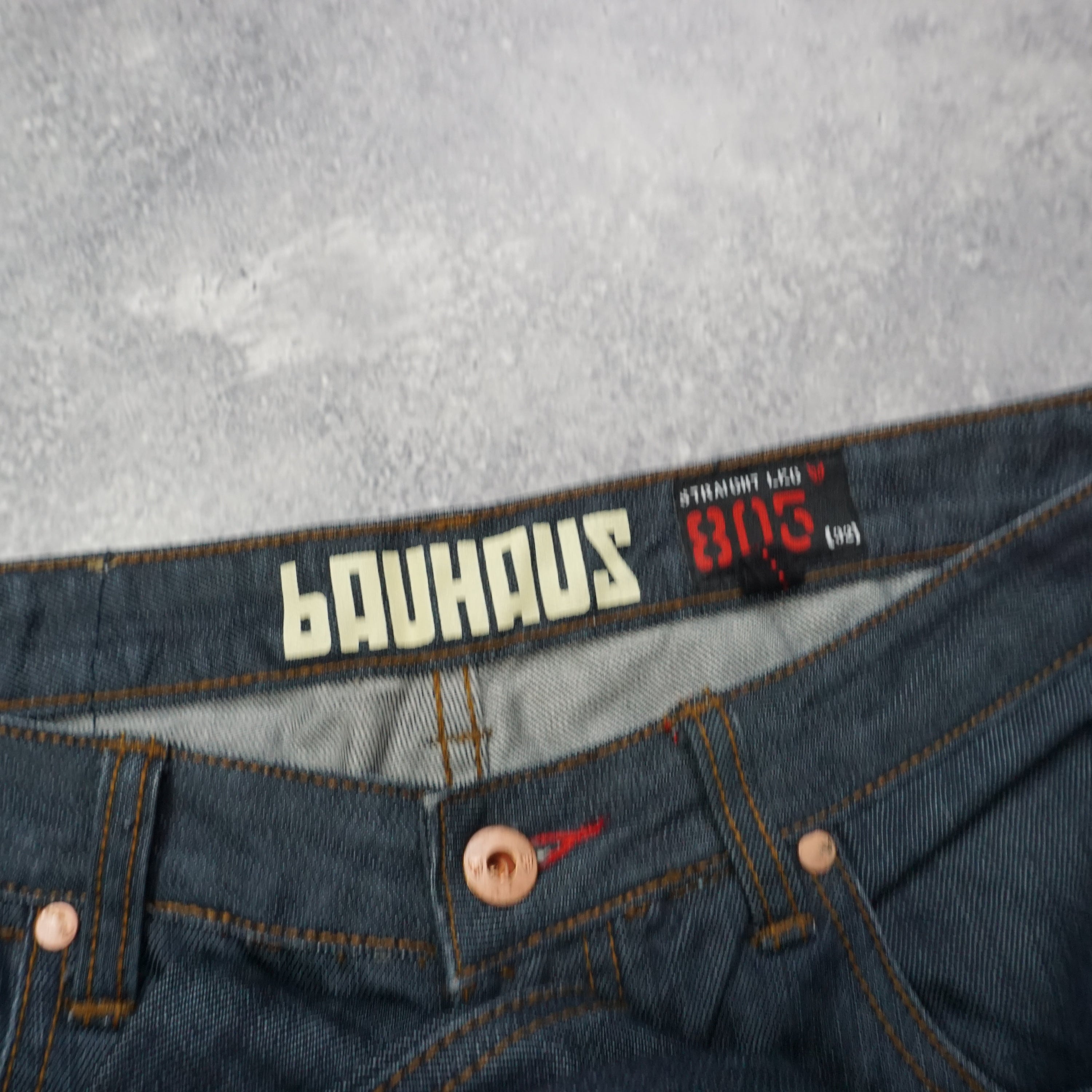 2000s Bauhaus Straight Fit Jeans