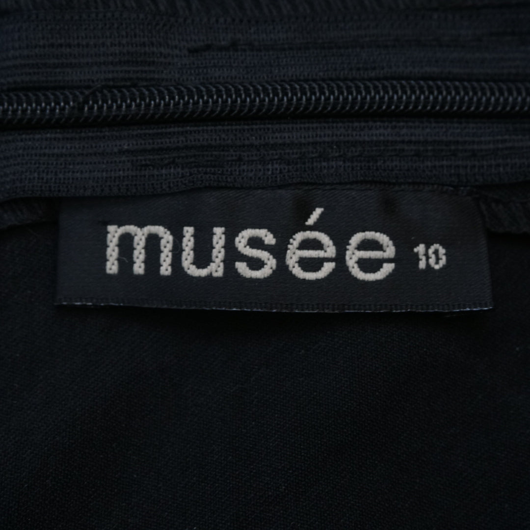Musée Wool Floral Appliqué Skirt