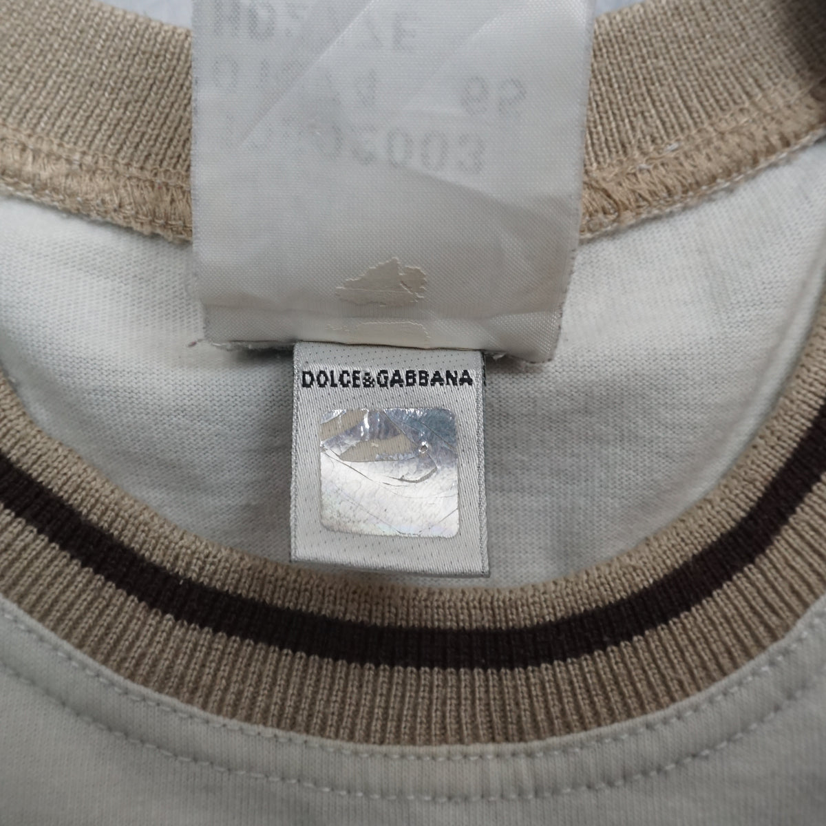 90s Dolce & Gabbana Freedom Graphic Long Sleeve Top Long Sleeve