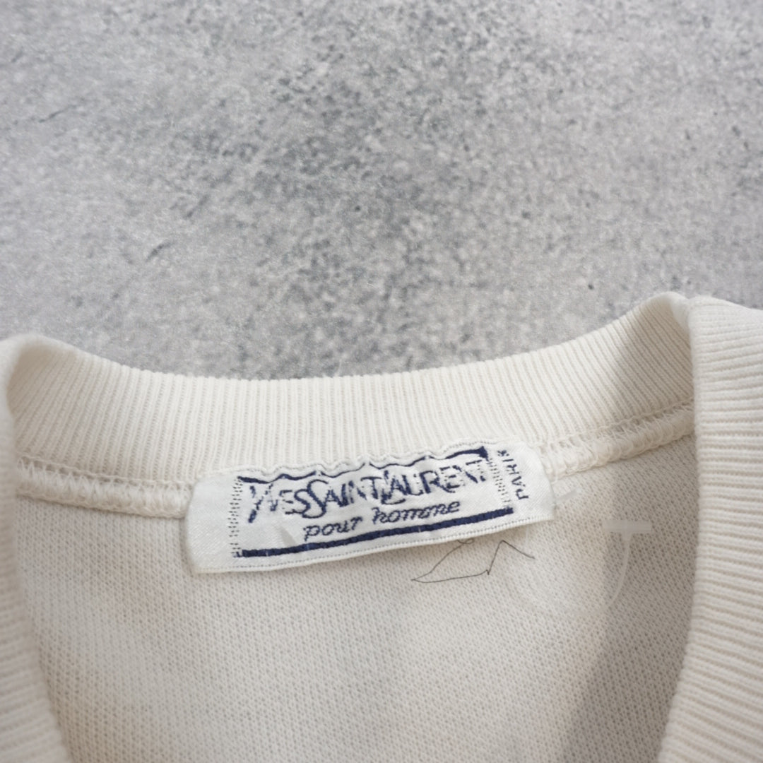 80s Yves Saint Laurent Pour Homme Crewneck Sweater