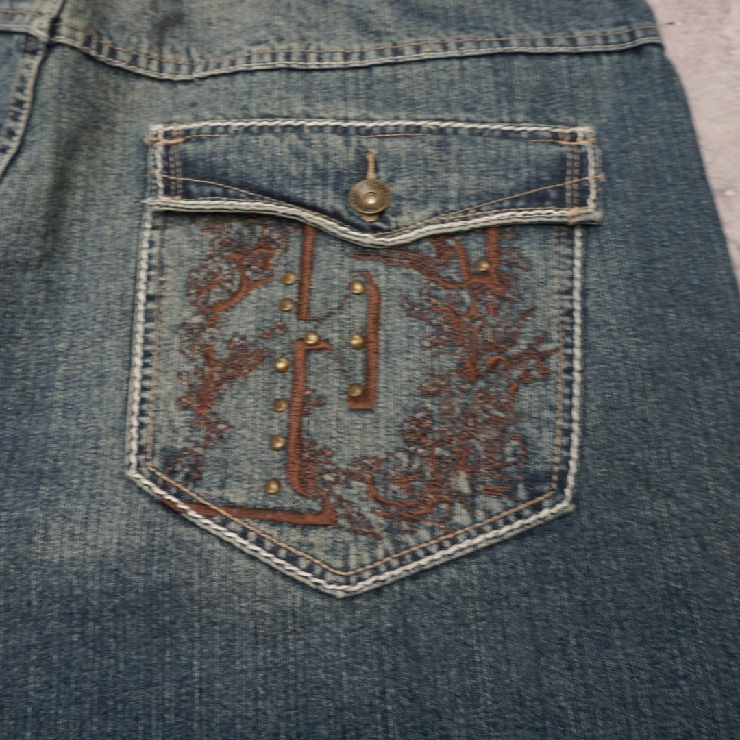 2000s Phat Farm Phat Classics Embroidered Shorts