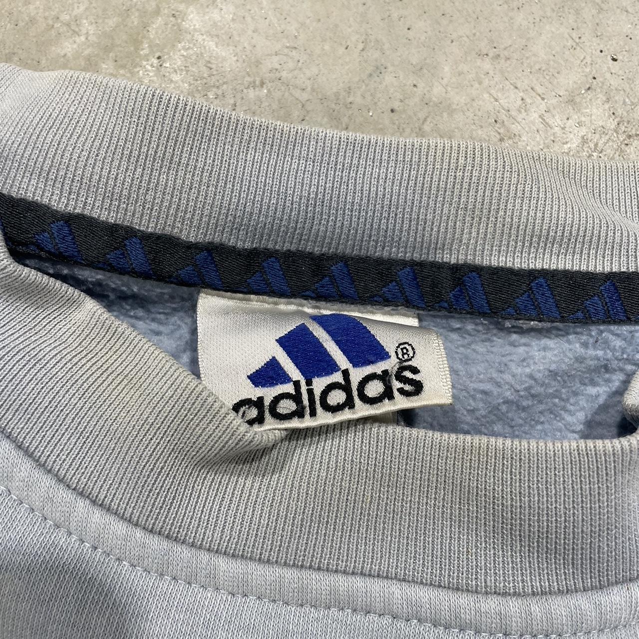 2000s Adidas Oversized Crewneck Sweater