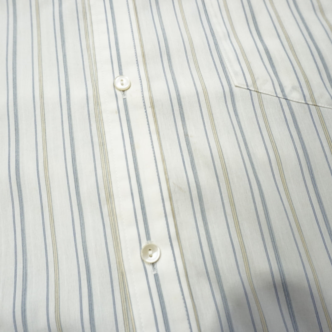 90s Issey Miyake Short Sleeve Striped Shirt