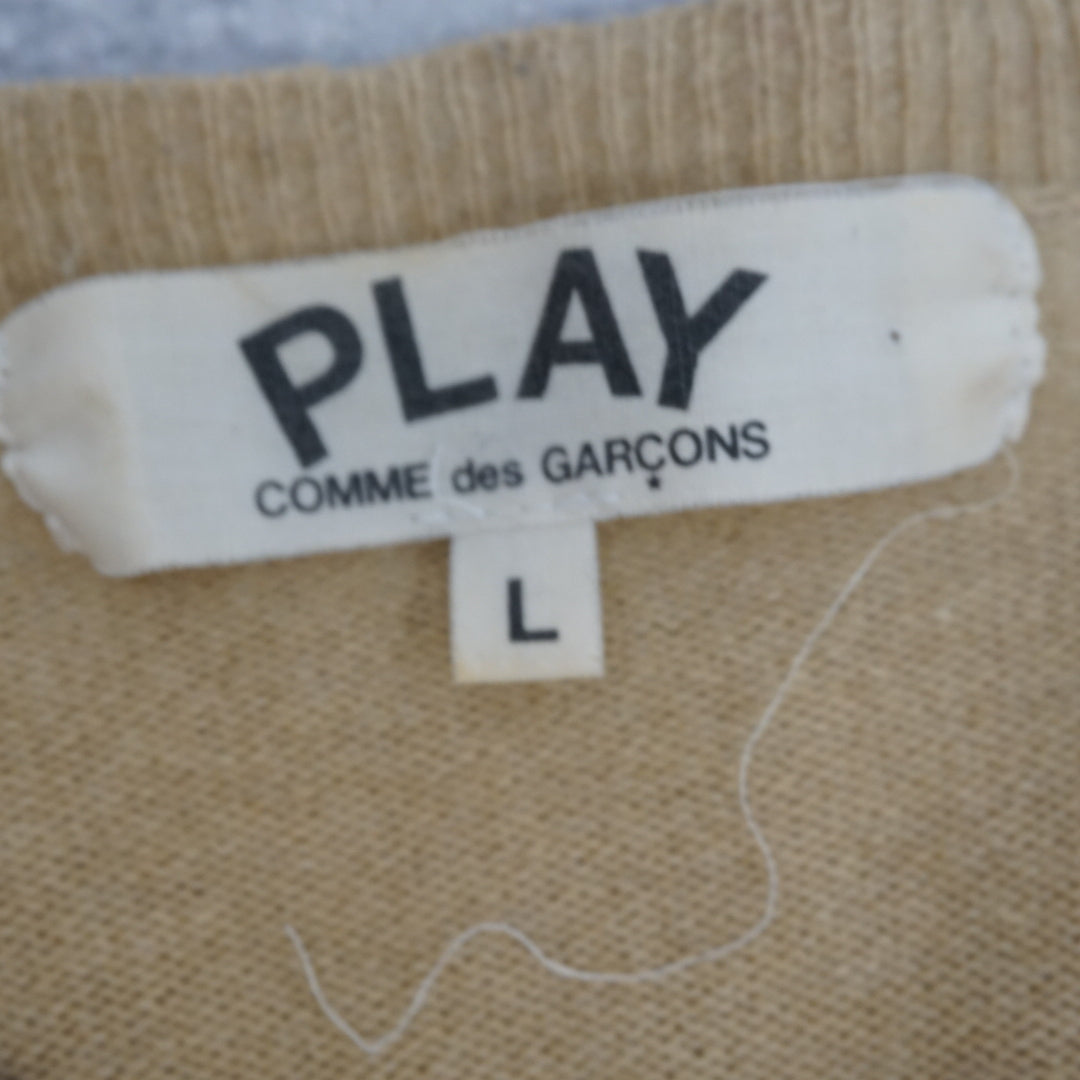 Comme Des Garçons Play Heart Cardigan
