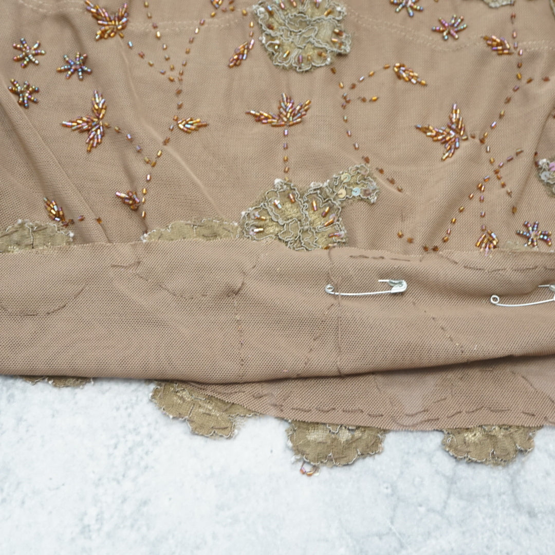 Yes Embroidered Beaded Cami