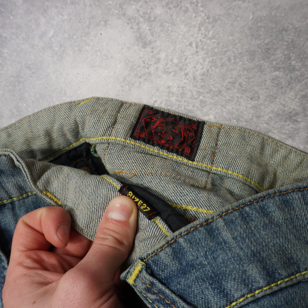 2000s Evisu Embroidered Jeans