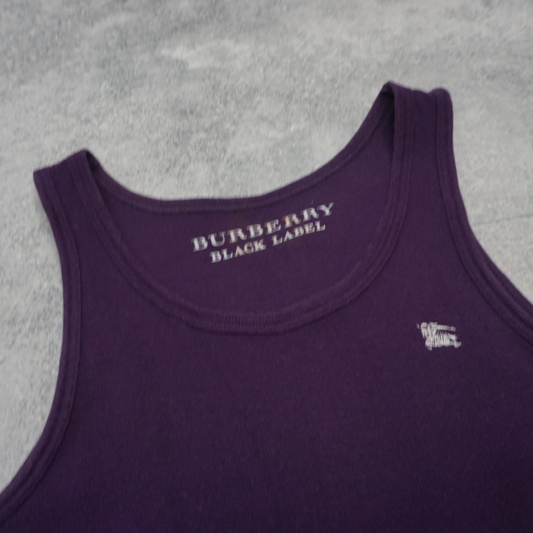 2000s Burberry Black Label Tank Top