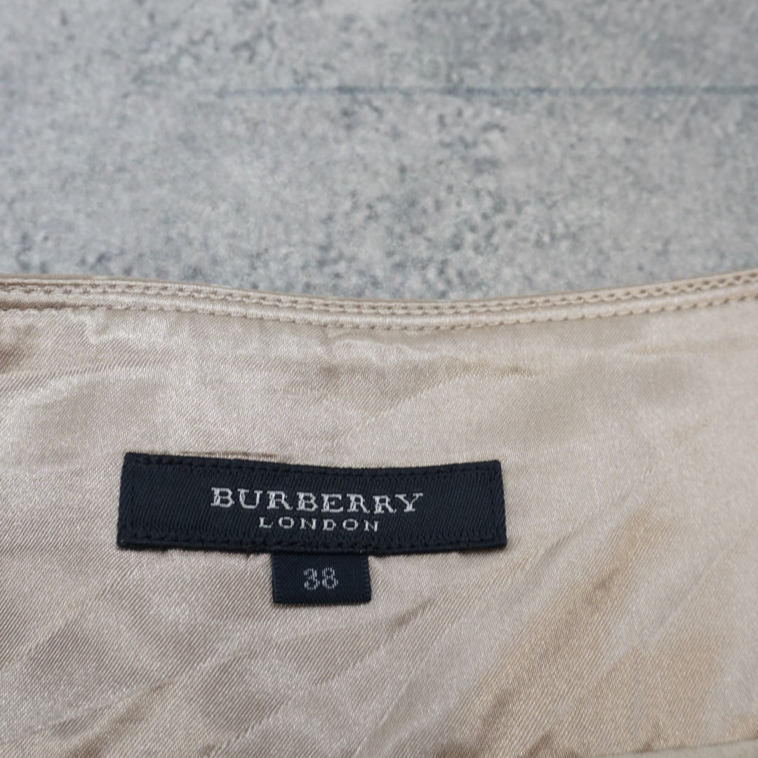 Burberry Polka Dot Pleated Skirt