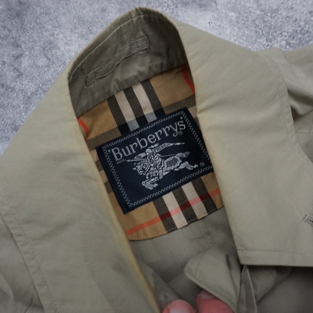 90s Burberrys Lightweight Trench Coat