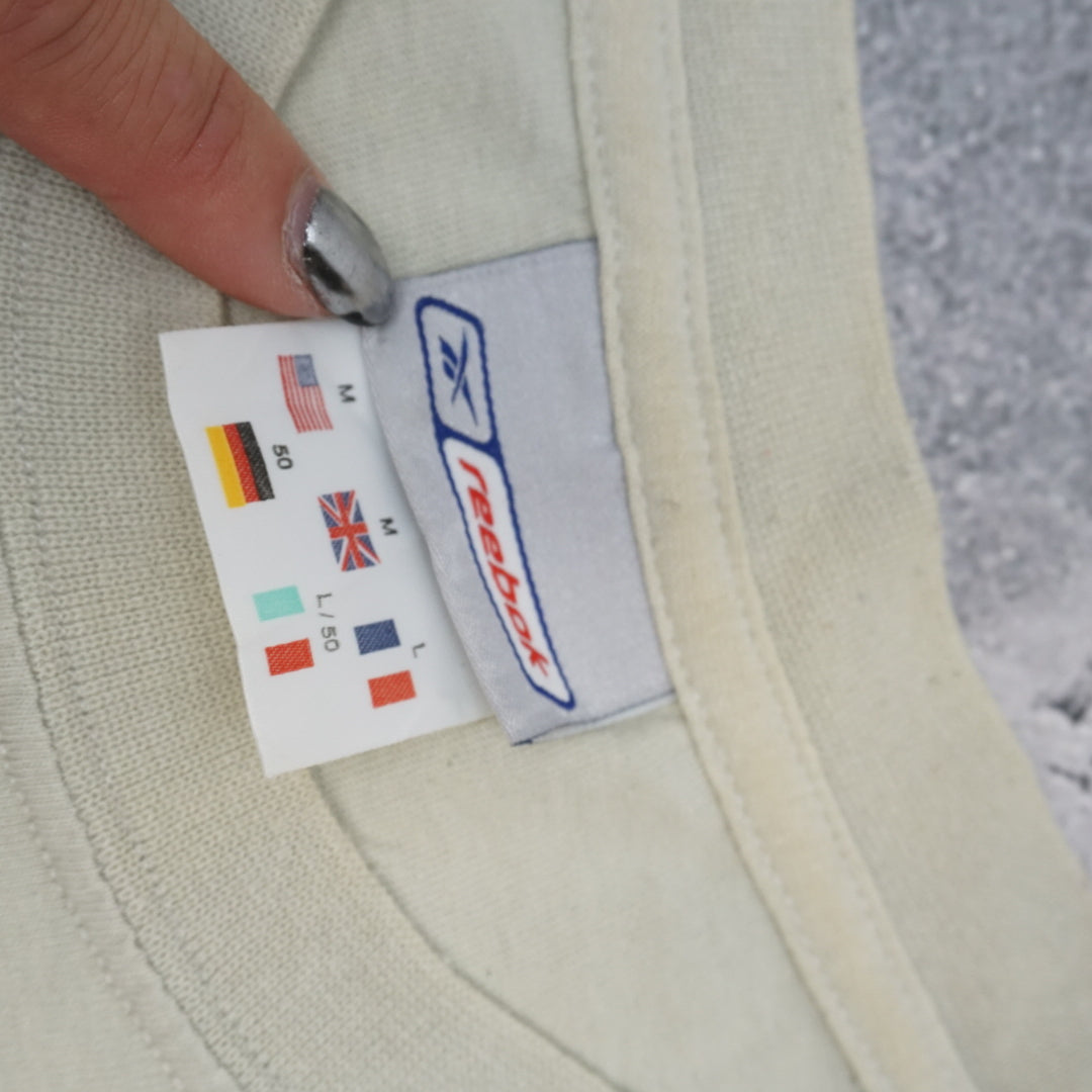 2000s Reebok Embroidered Spellout T-Shirt
