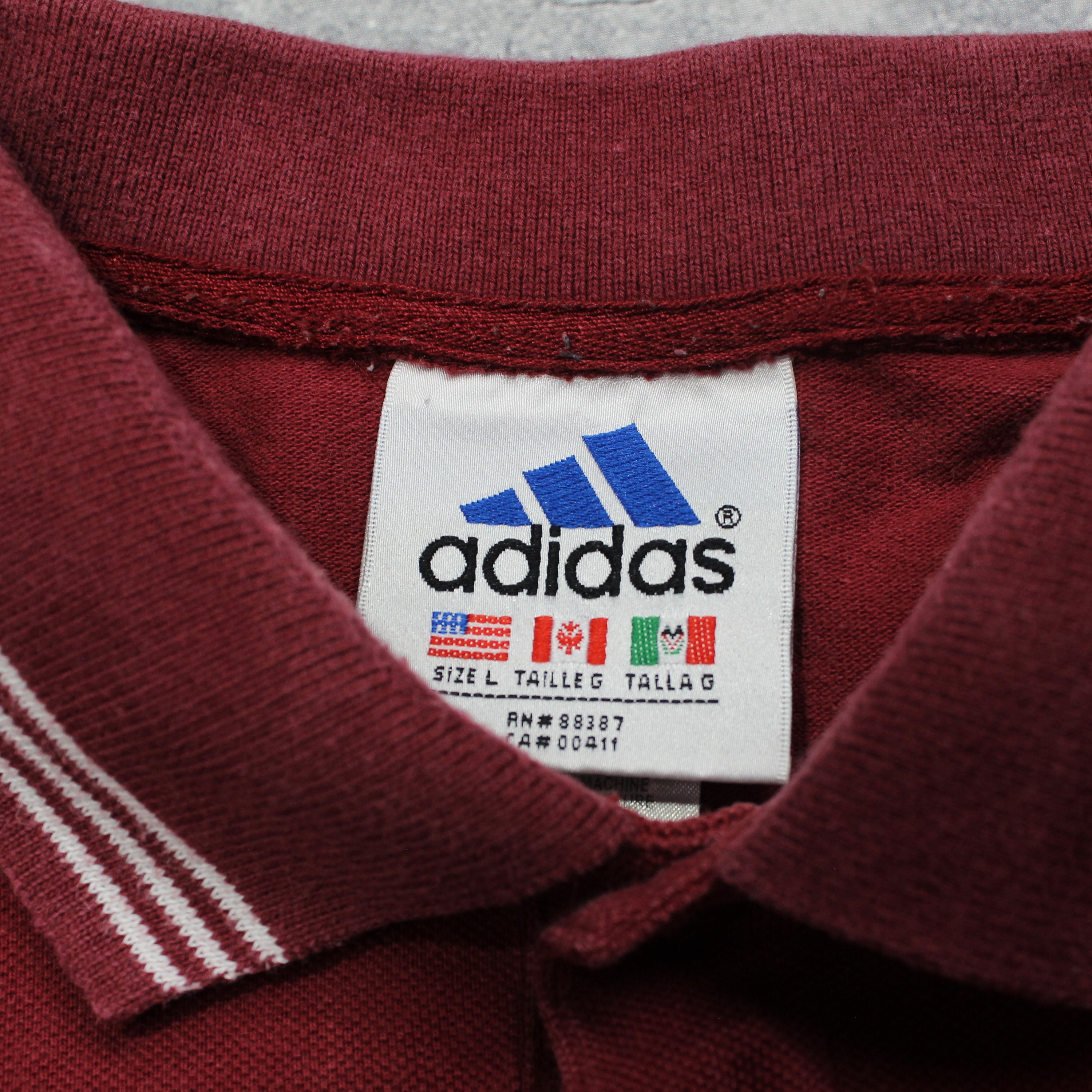 2000s Adidas Polo