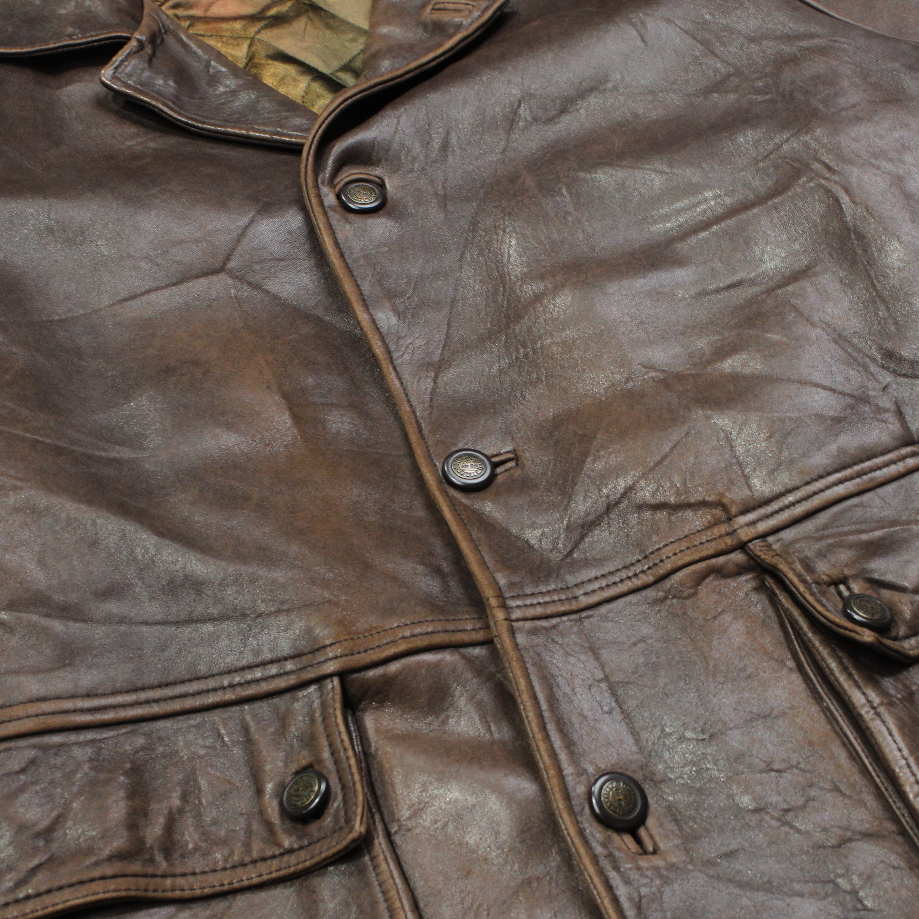 90s Timberland Leather Jacket