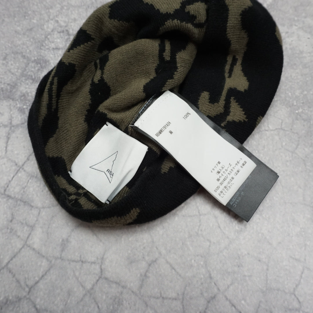 ROA Patterned Beanie