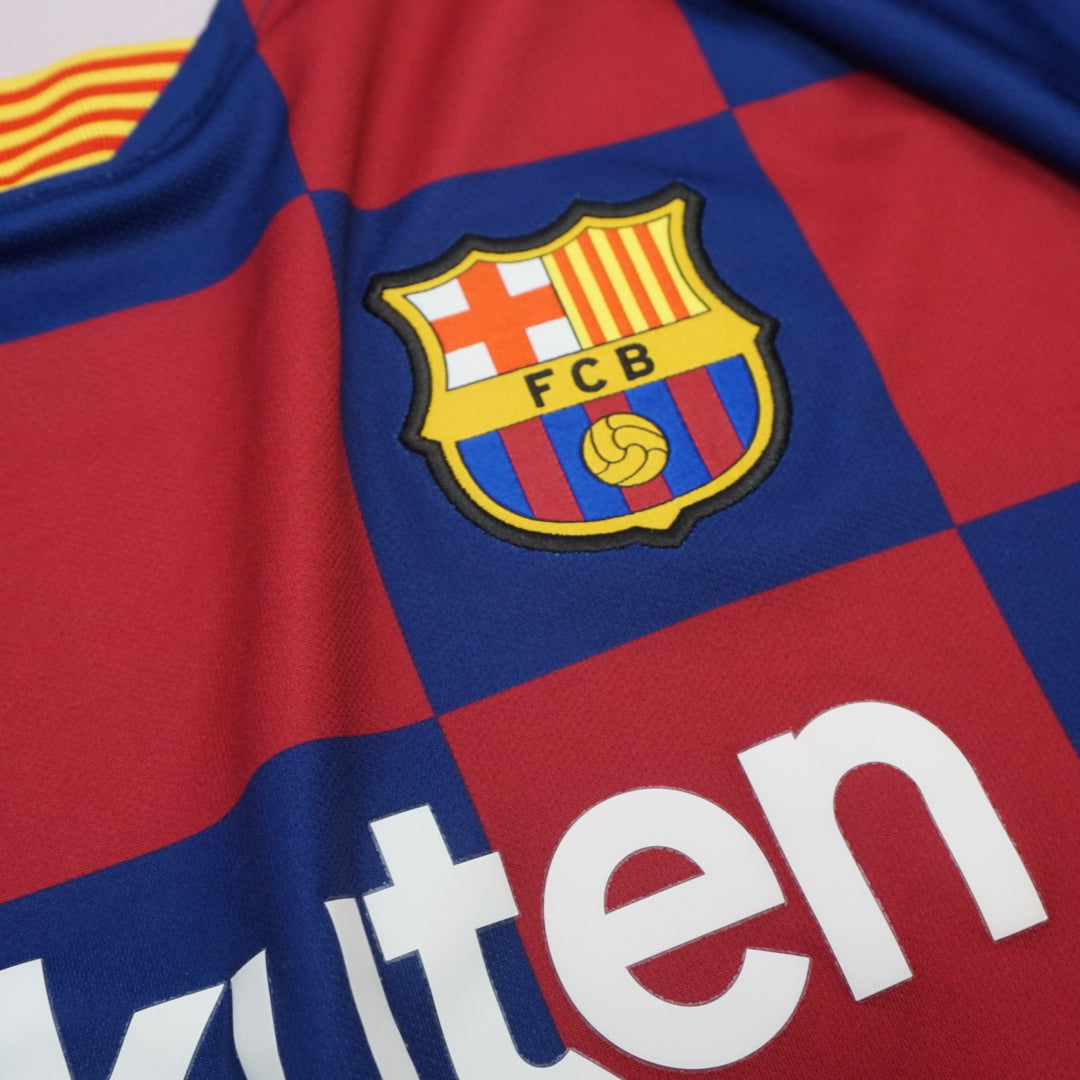 2000s Nike Barcelona Home Checkered Jersey
