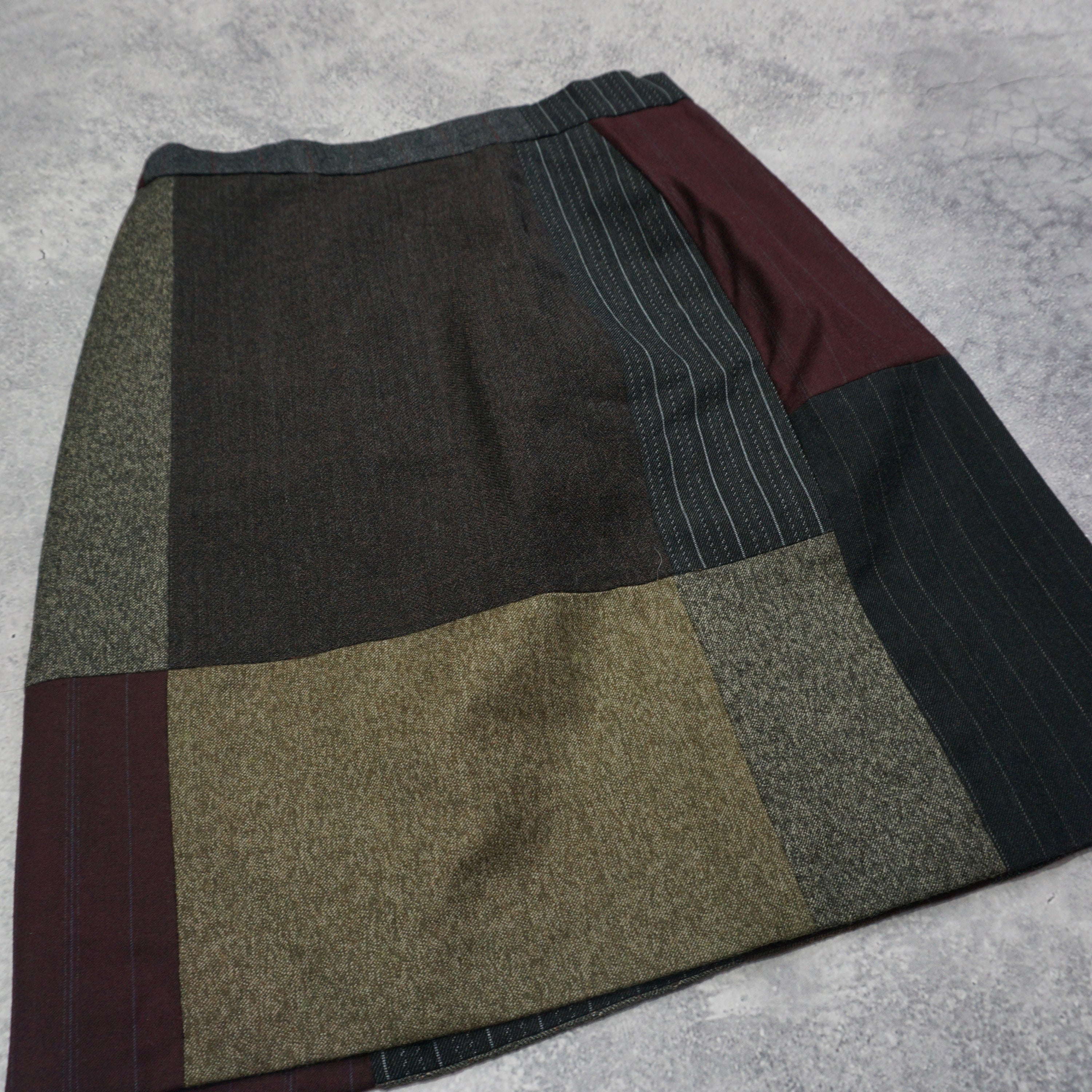 2000s Dolce & Gabbana Patchwork Skirt