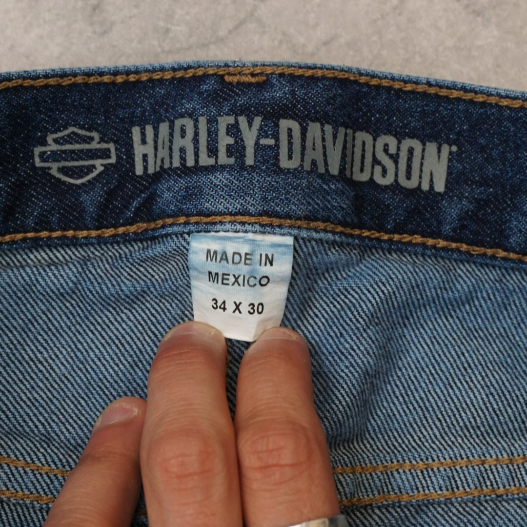 Harley Davidson Blue Dark wash Jeans