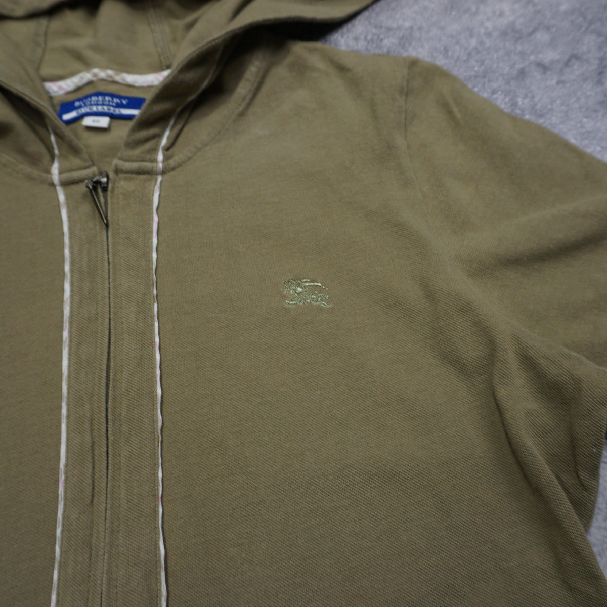 2000s Burberry Zip Up