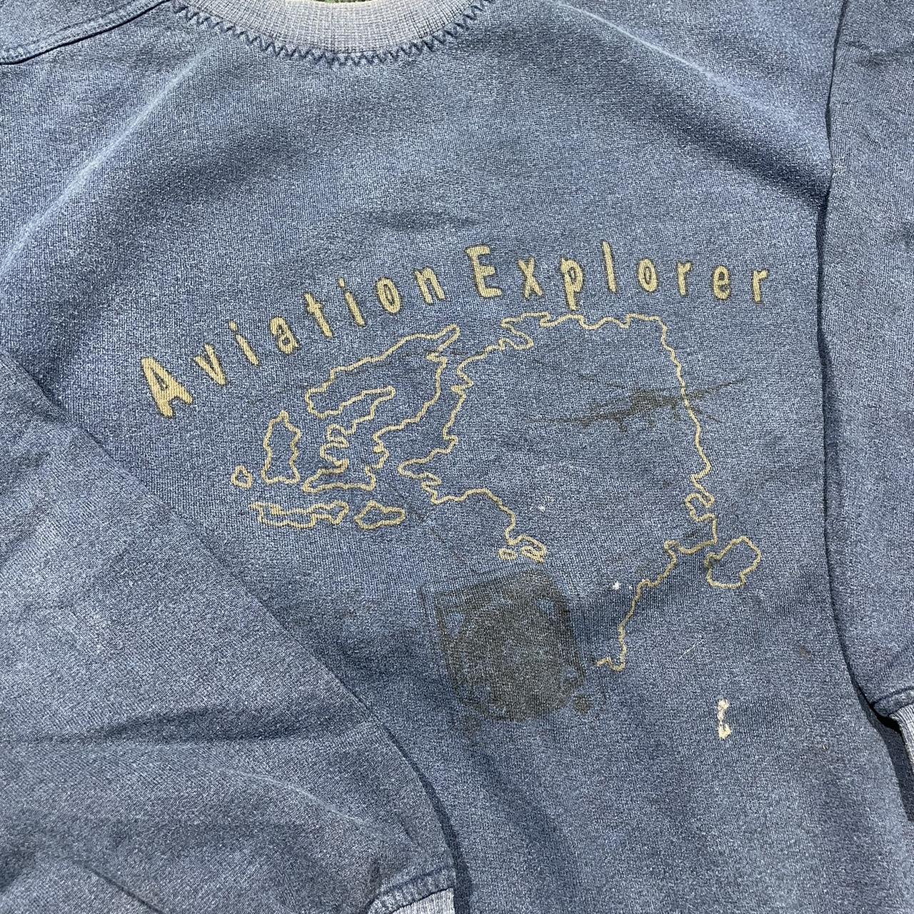 2000s Aviation Aviation Explorer Sweatshirt