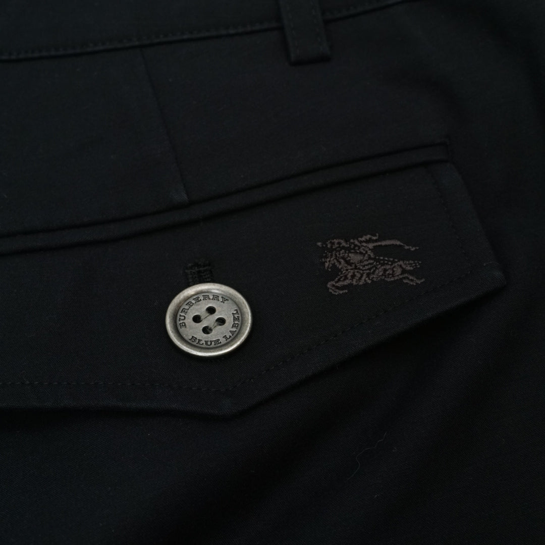 2000s Burberry Blue Label Flared Pants