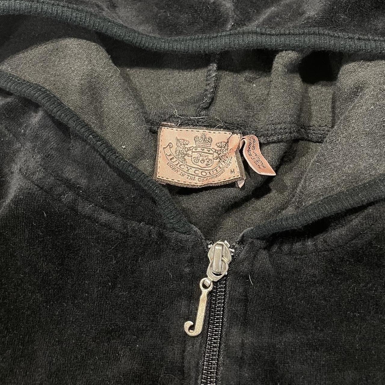 2000s Juicy Couture Velour Hoodie Zip Up