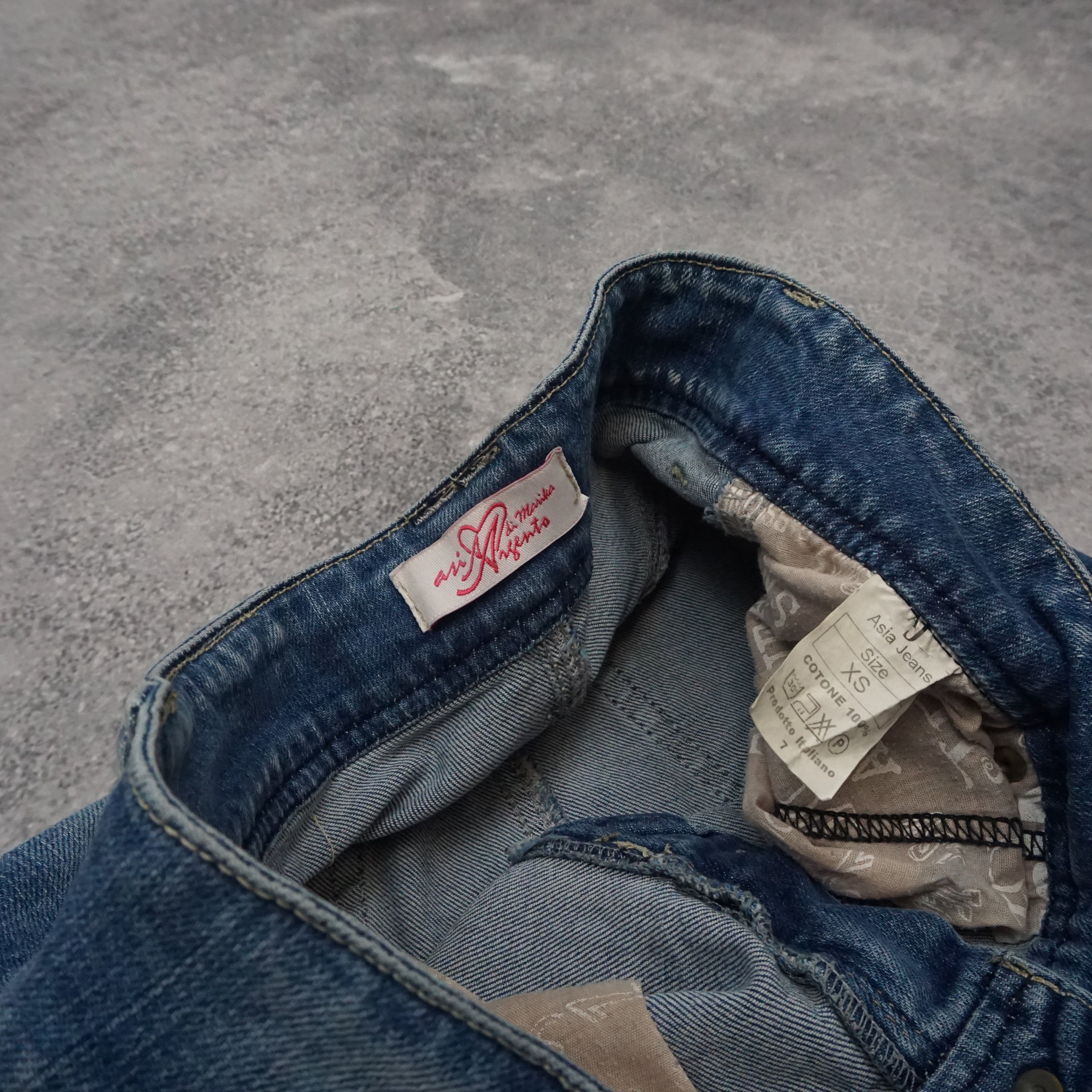2000s AJ Denim Mini Skirt