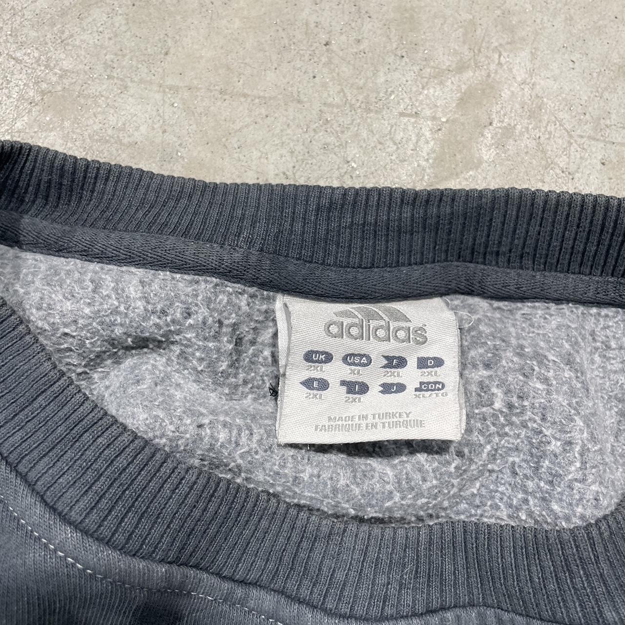 2000s Adidas Oversized Crewneck