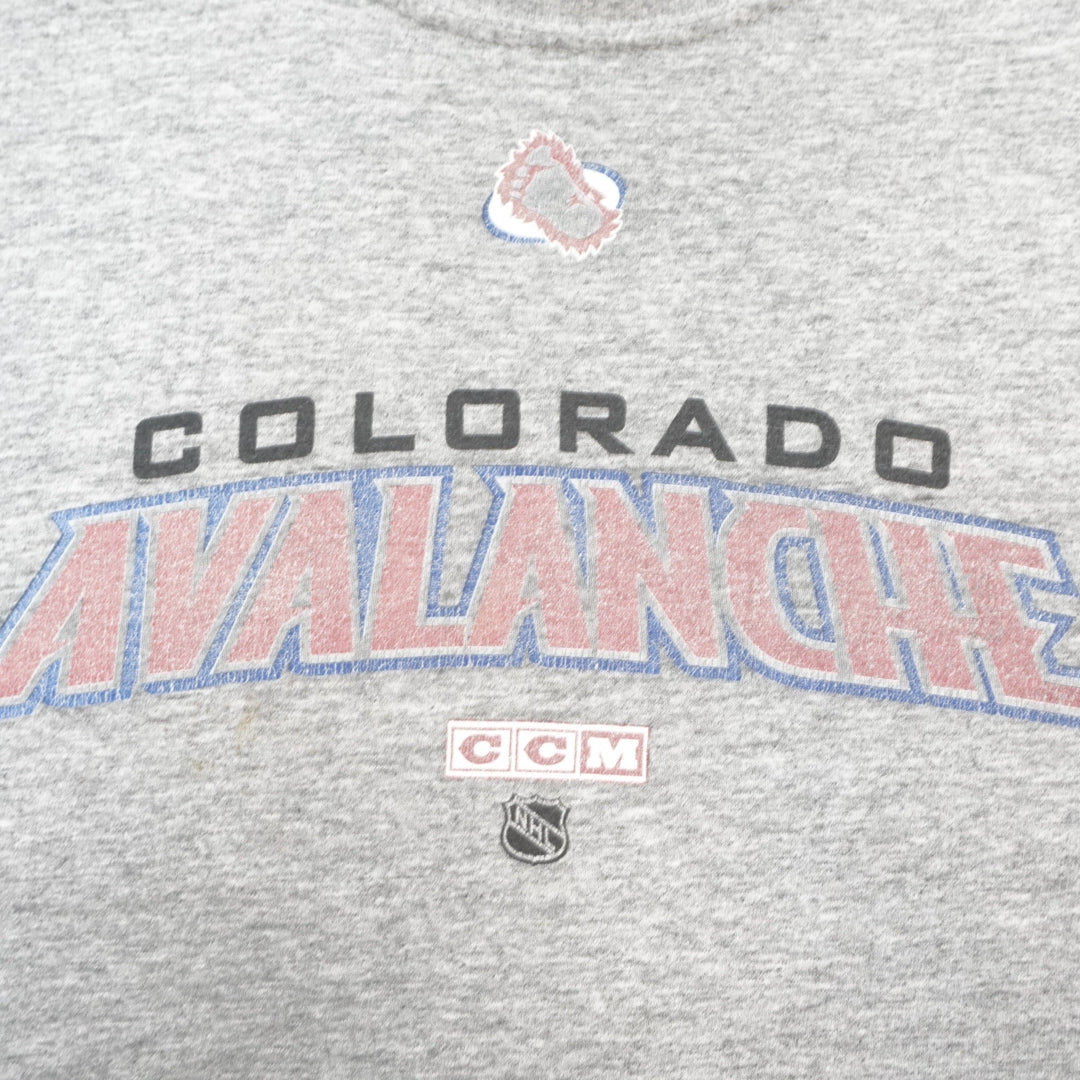 90s CCM Colorado Avalanche NHL Graphic T-Shirt