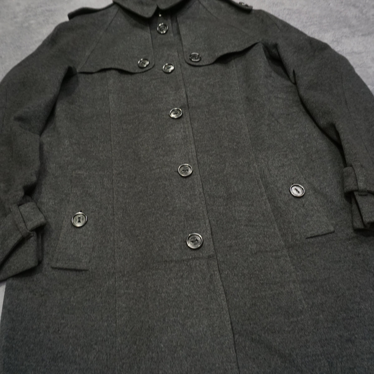 Burberry Wool Trench Coat