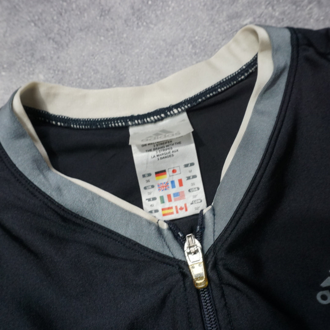 2000s Adidas Zip Up Top