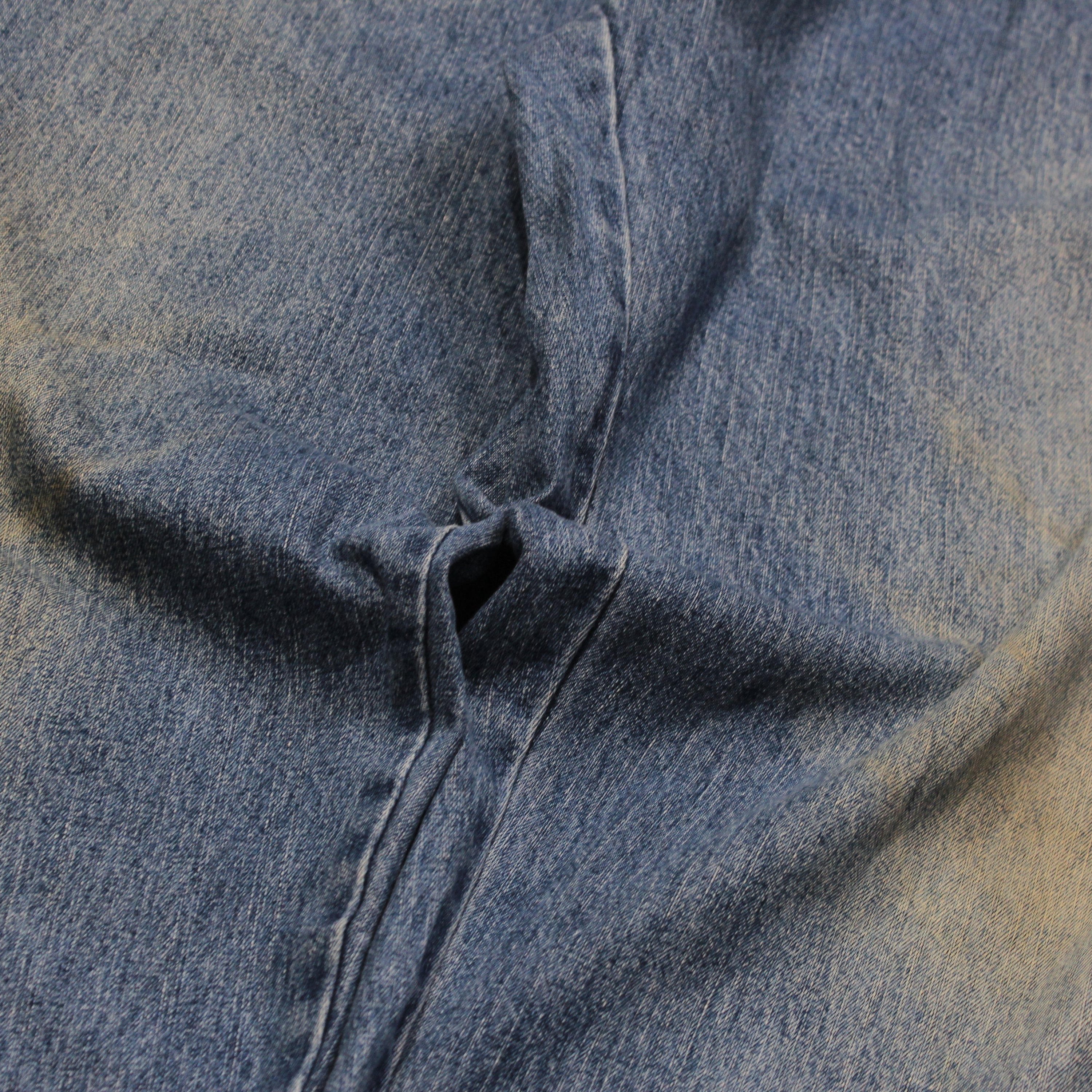 2000s Ji Shing Pleated Jeans