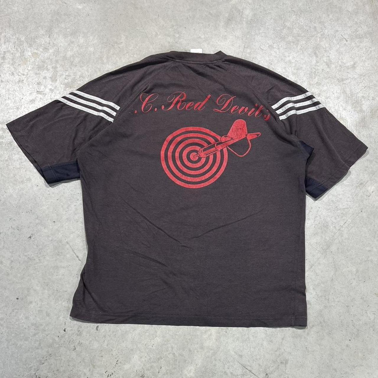 2000s Adidas Y2K Graphic T-Shirt Boxy