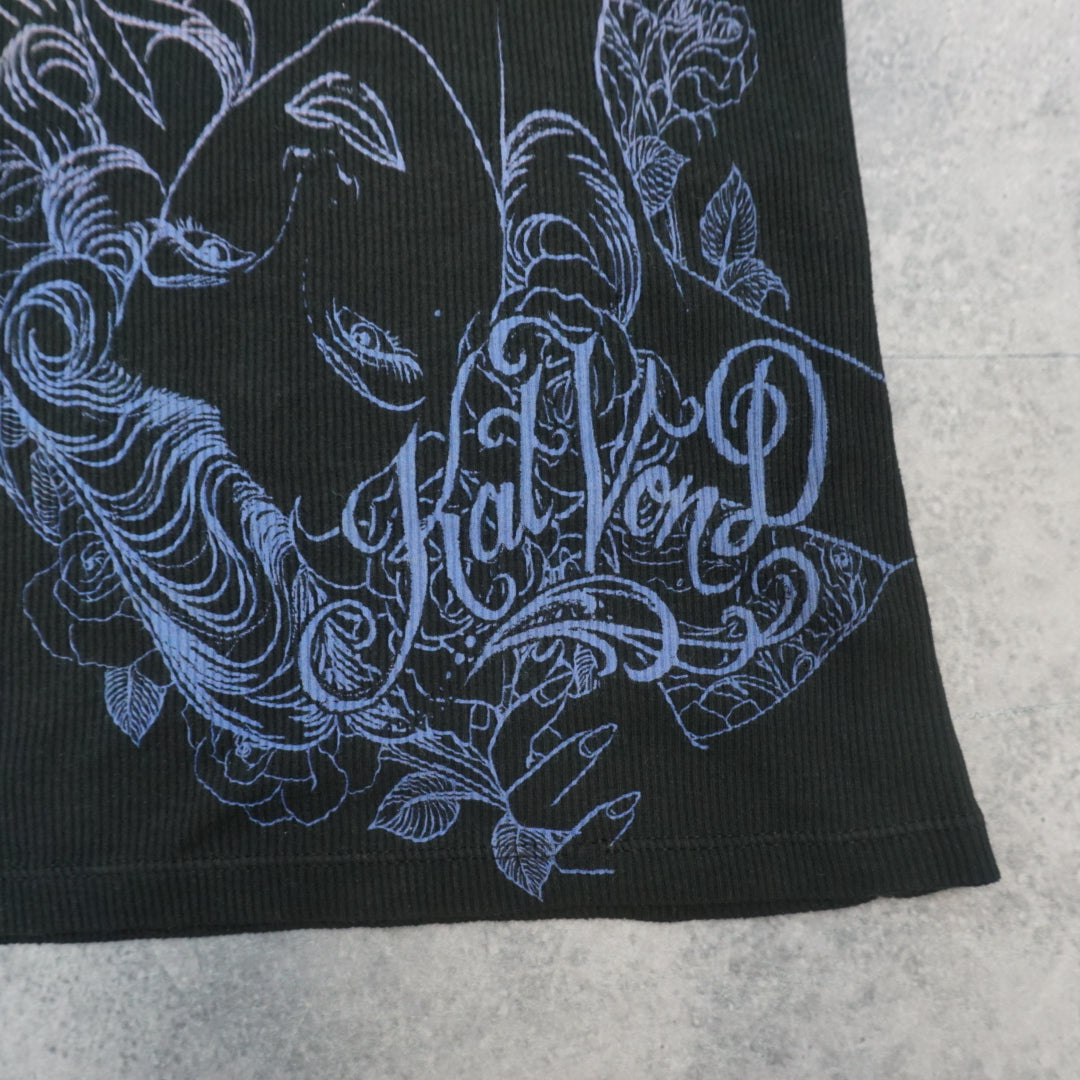 2000s Kat Von D Tank Top