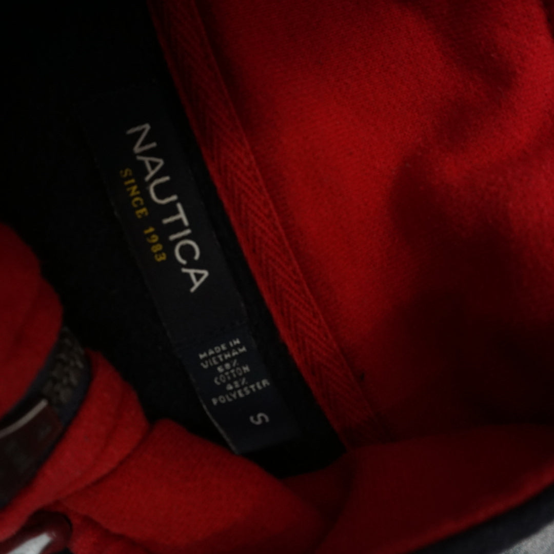 2000s Nautica 1/4 Zip navy Quarter Zip Sweater