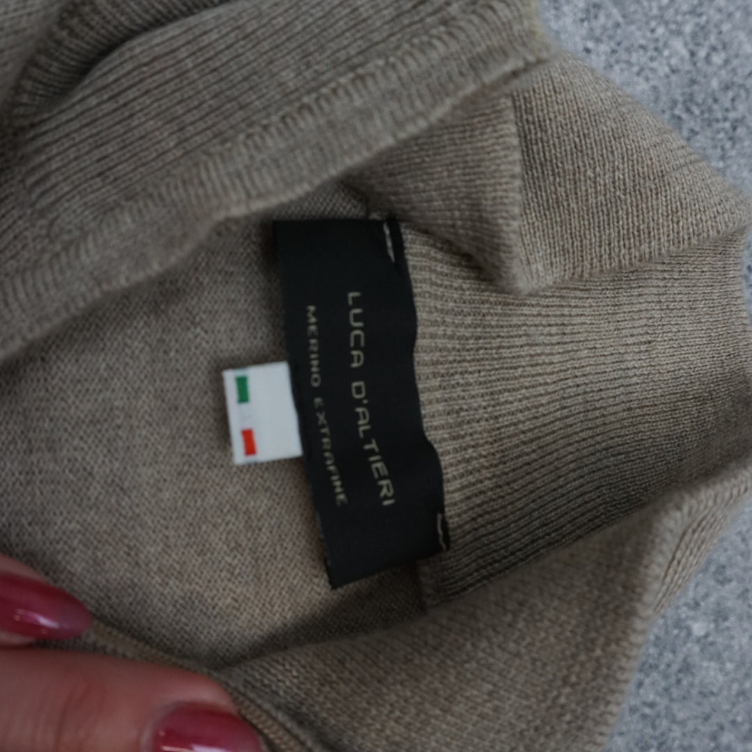 Luca D'Altieri Zip Up Knit