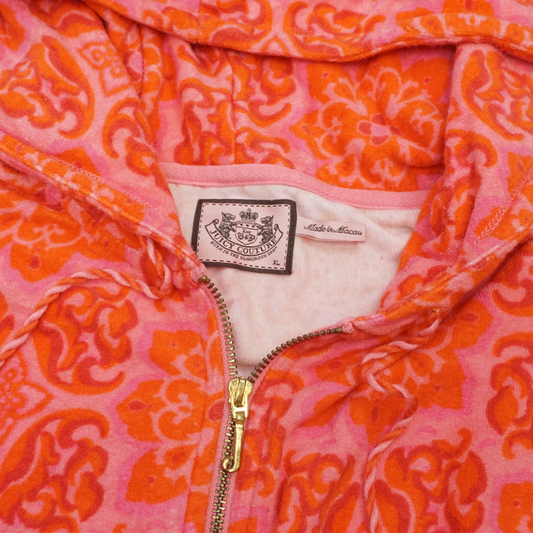 2000s Juicy Couture Towel Hoodie