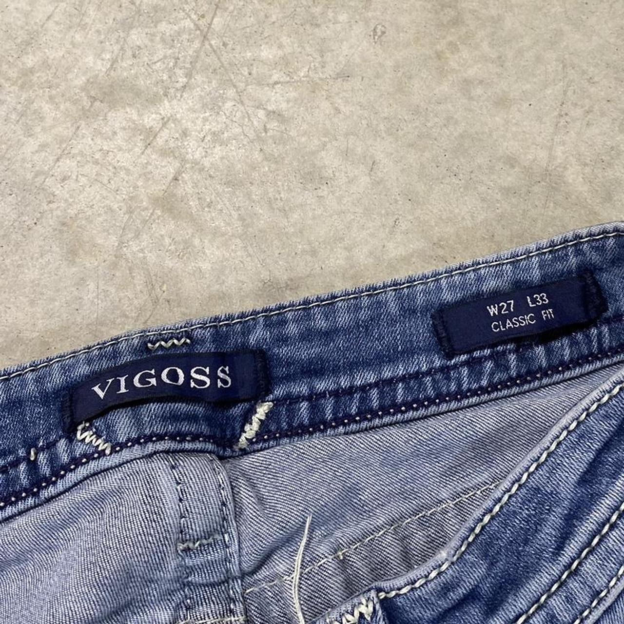 2000s Vigoss Y2K hip hop Jeans Baggy