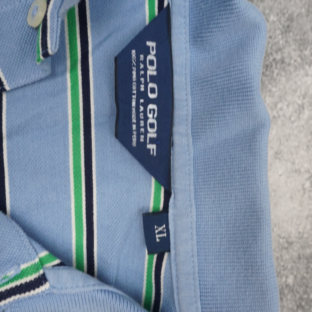 2000s Polo Ralph Lauren Golf Striped Polo