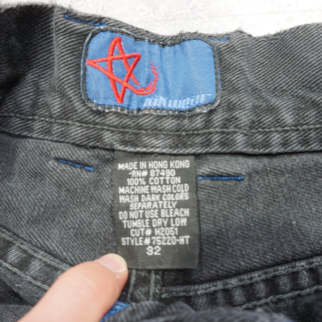 90s Kik wear Wide Leg Jeans