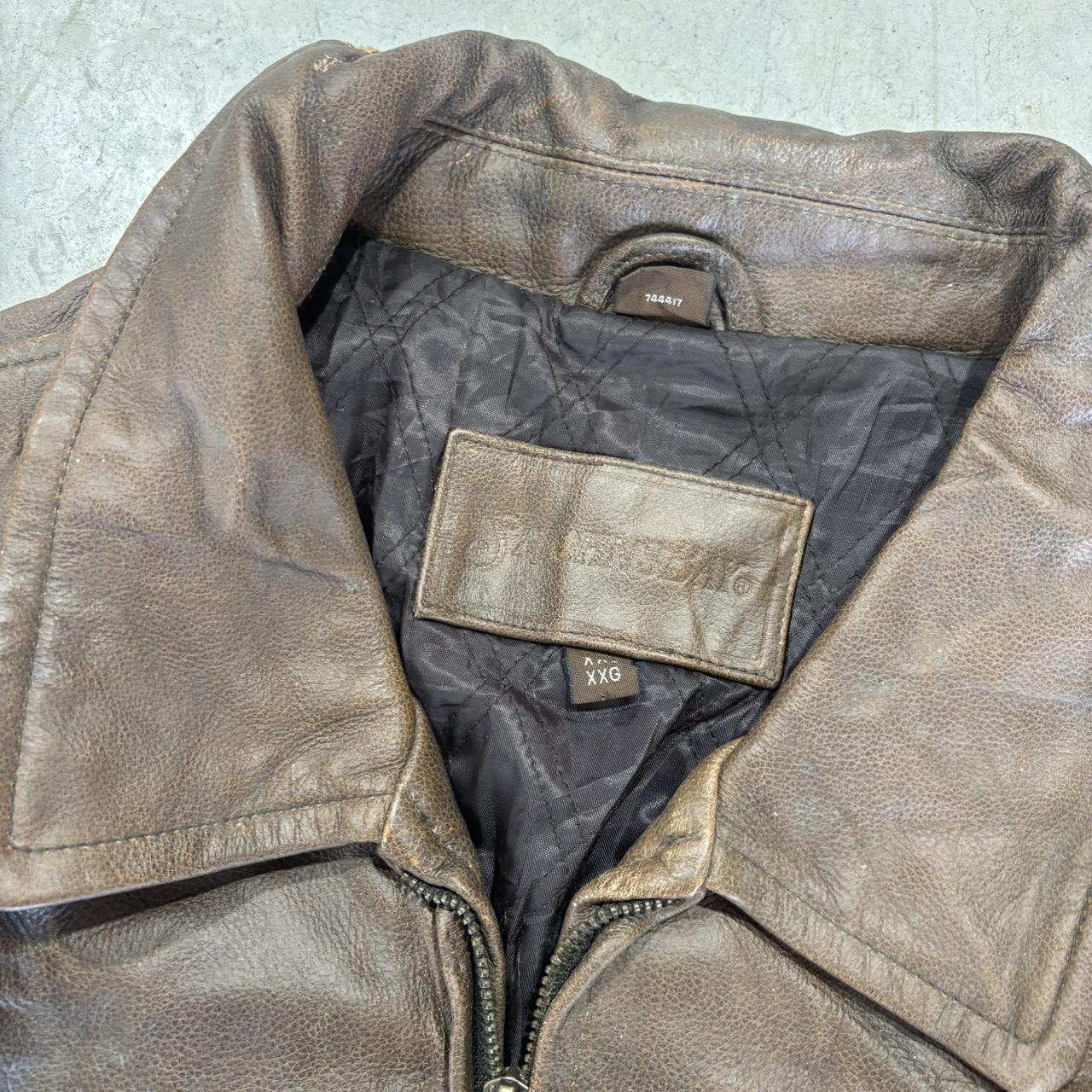 90s St John’s Bay Leather Jacket