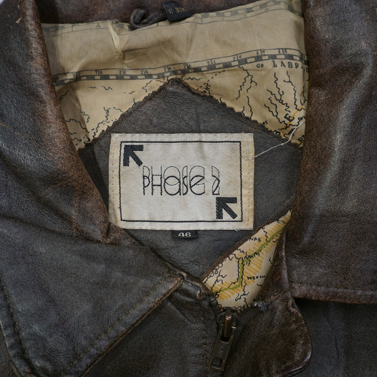 90s Phase 2 Leather Jacket