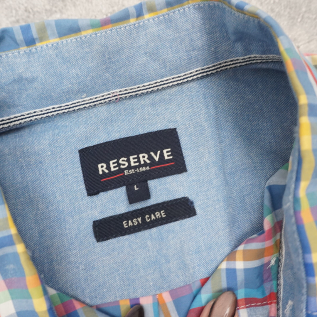 Reserve Easy Care Multi Colour Shirt