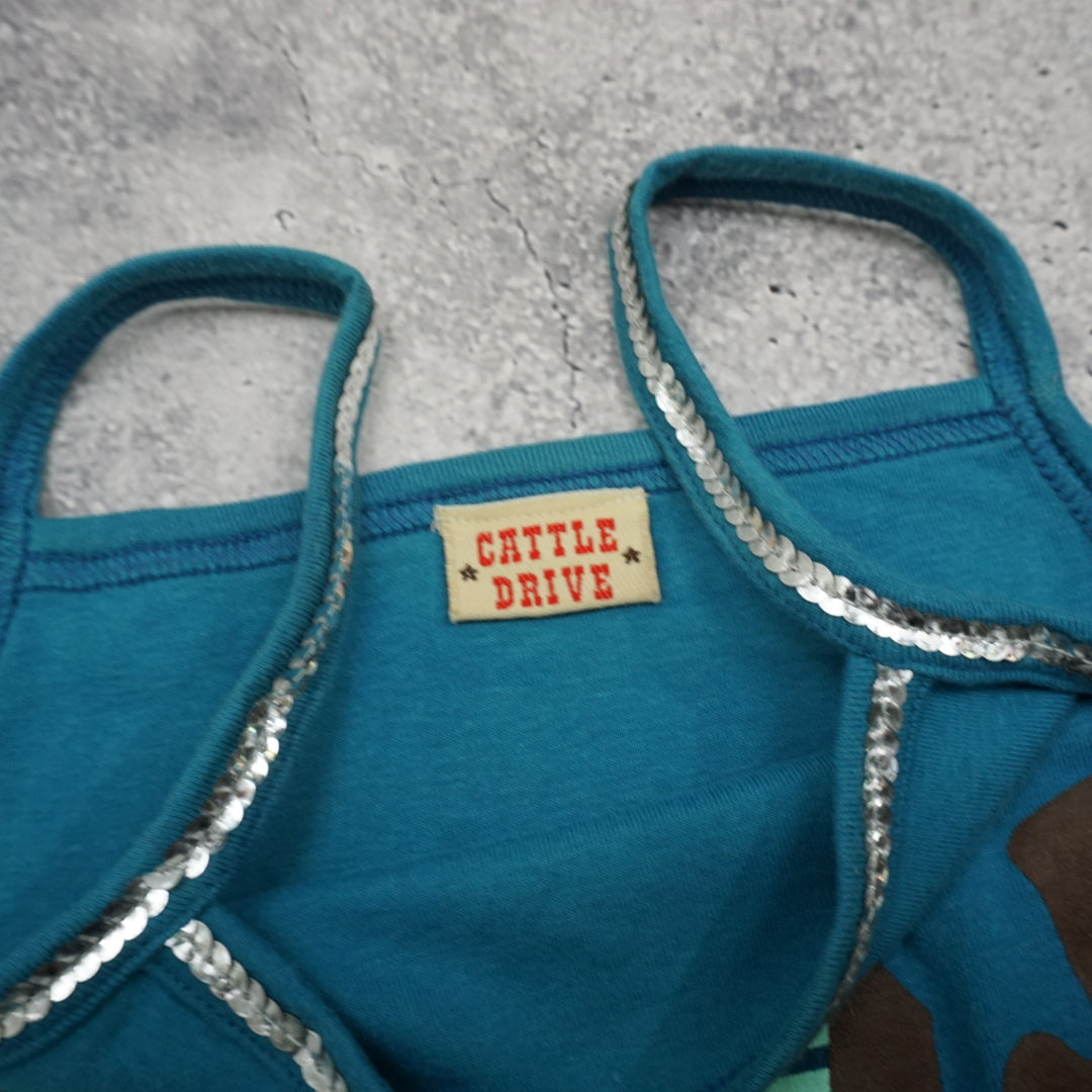 2000s Cattle Drive Cami Top