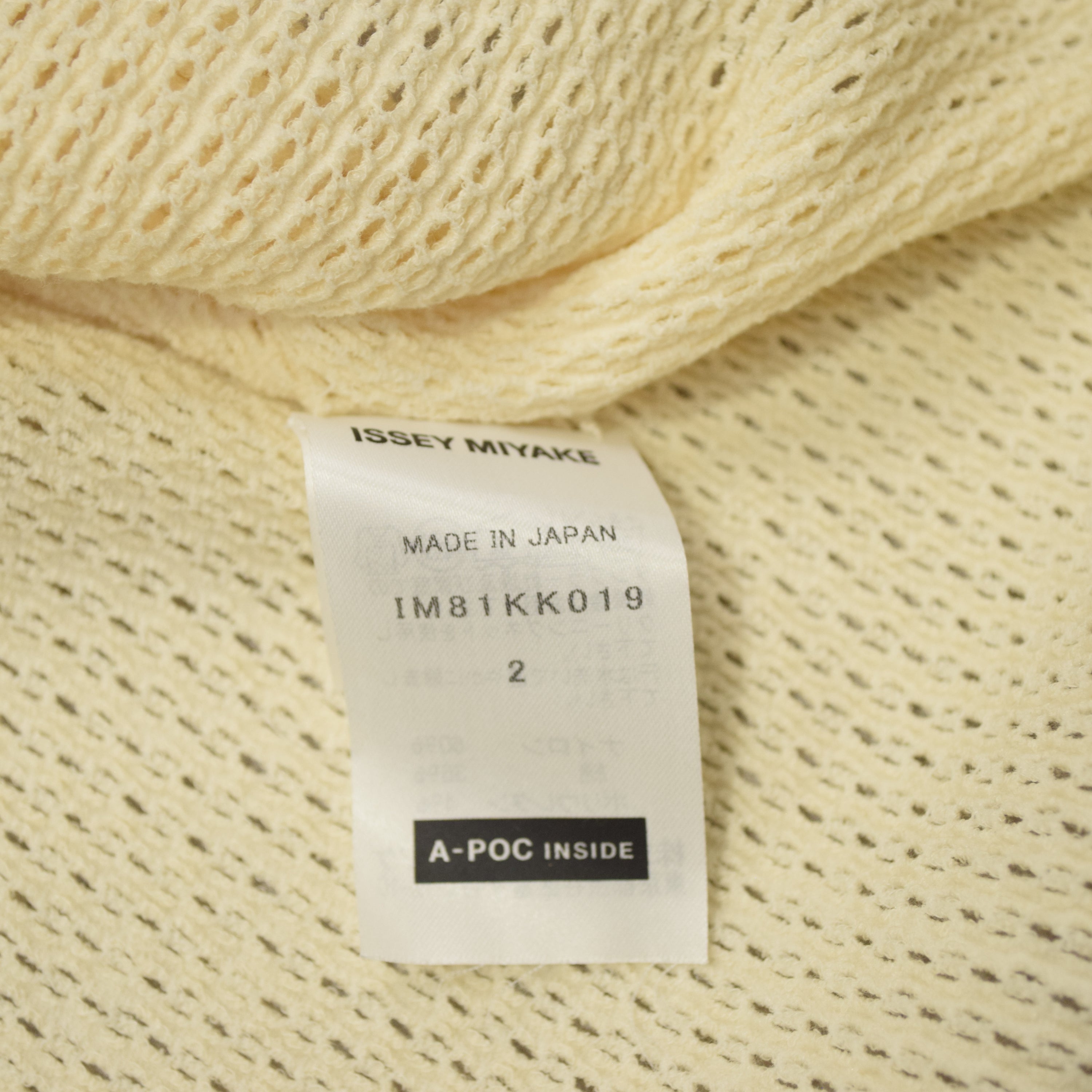 Issey Miyake Mesh Tank Top