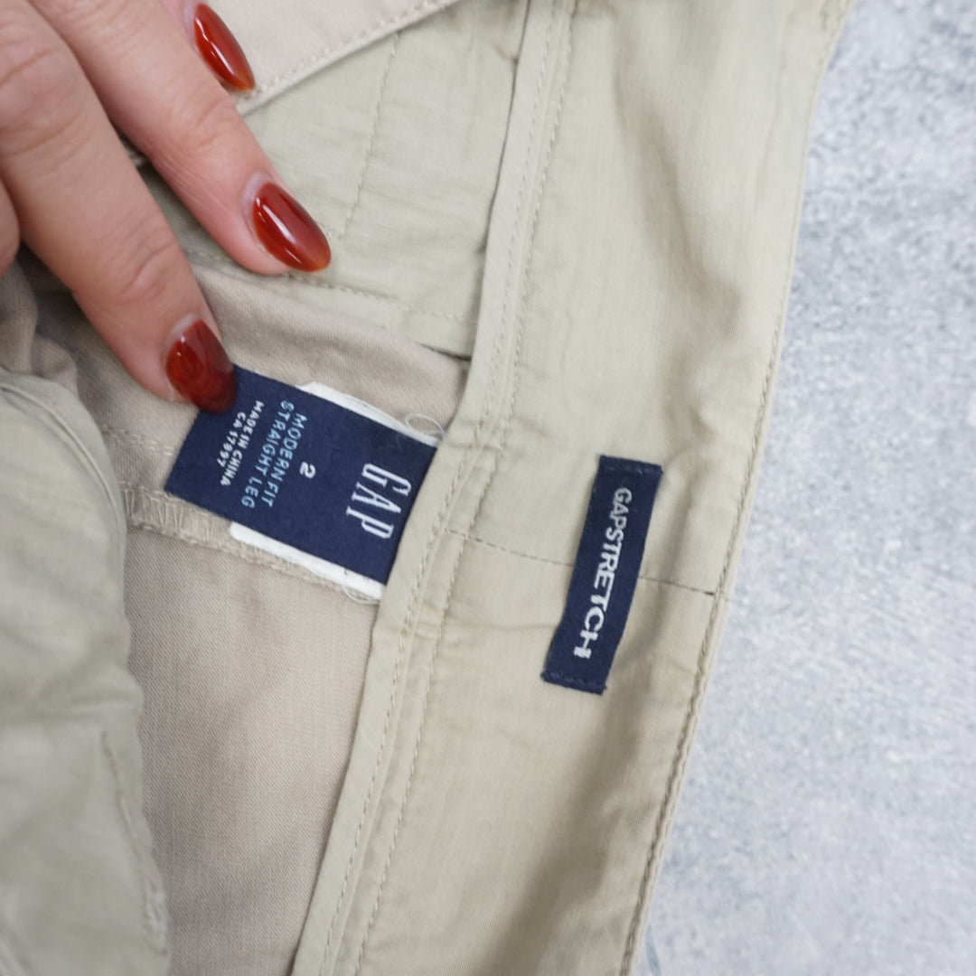 2000s Gap Straight Fit Stretch Pants
