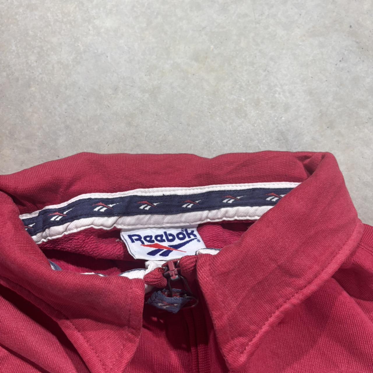 90s Reebok Oversized Crewneck Hoodie